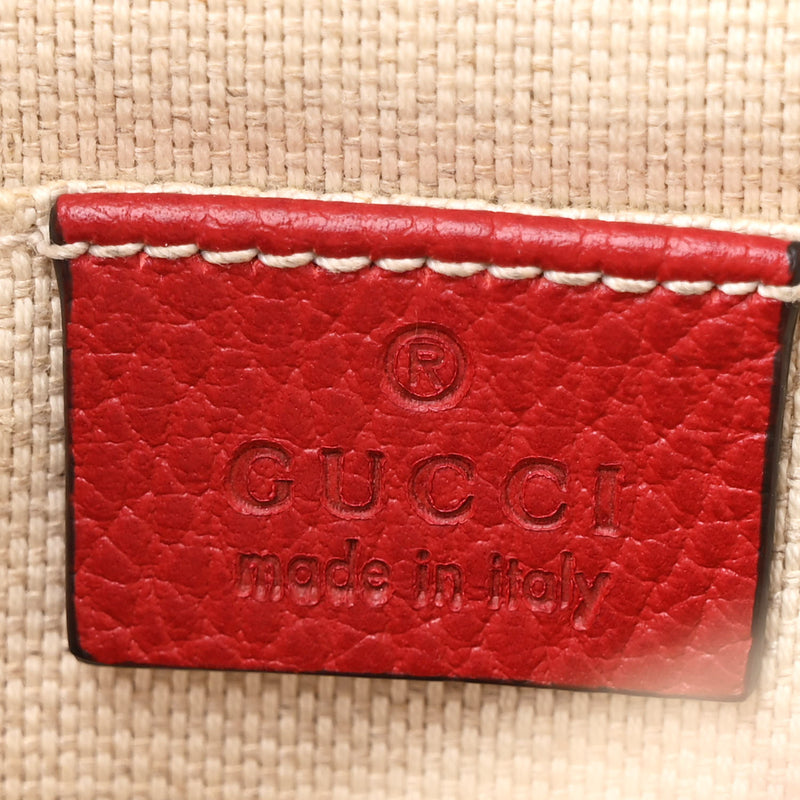 Gucci Pebbled Calfskin Soho Chain