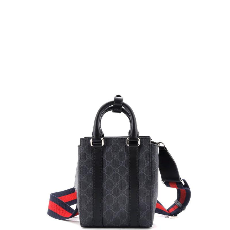 Gucci Convertible Web Open Tote Gg