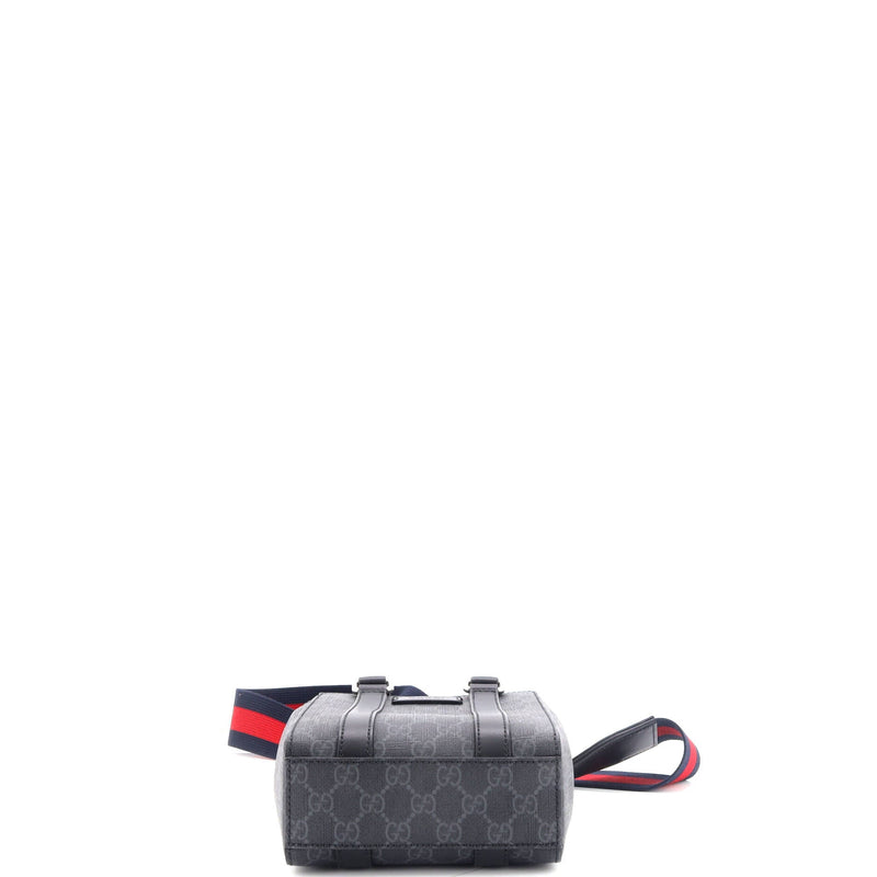Gucci Convertible Web Open Tote Gg