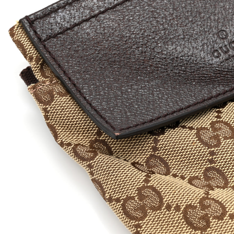 Gucci Gg Double Pocket Belt Bag Dark