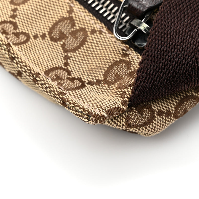 Gucci Gg Double Pocket Belt Bag Dark