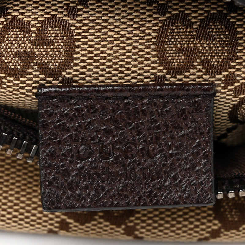 Gucci Gg Double Pocket Belt Bag Dark