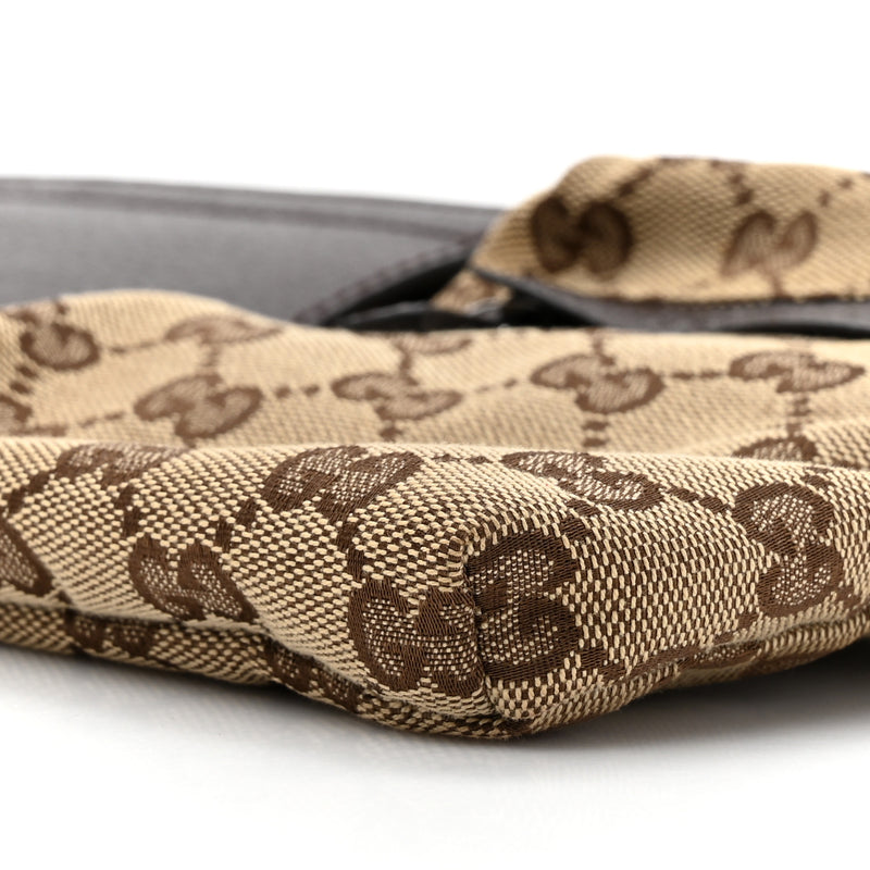 Gucci Gg Double Pocket Belt Bag Dark