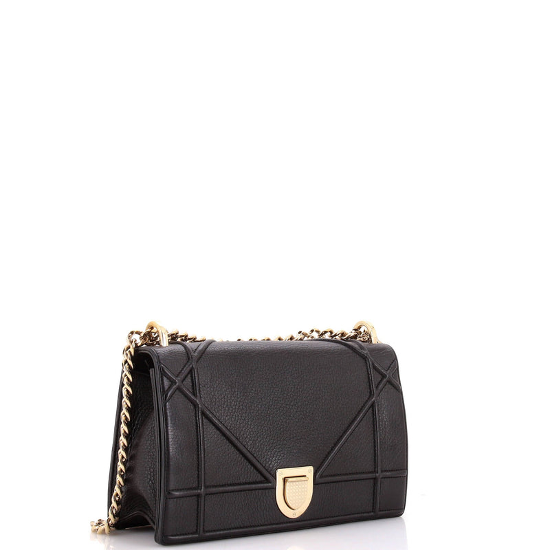 Christian Dior Diorama Flap Bag Grained