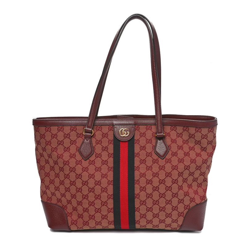 Gucci Textured Dollar Calfskin Web