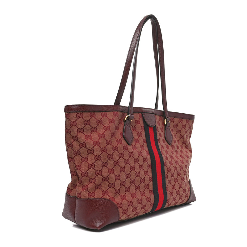 Gucci Textured Dollar Calfskin Web