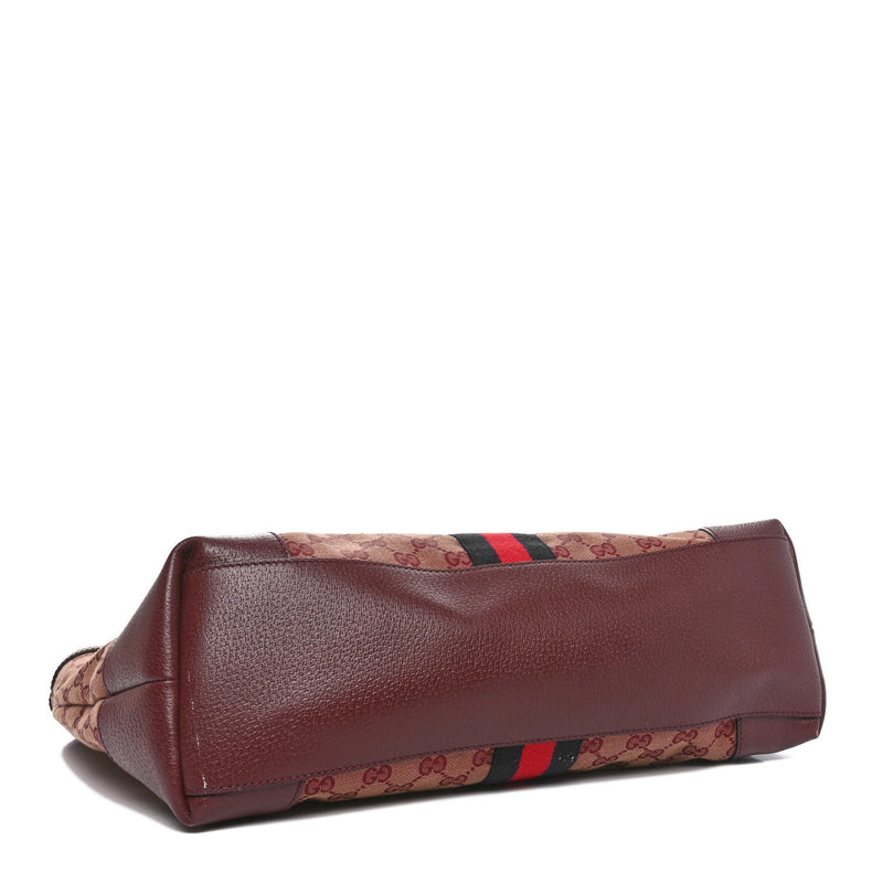 Gucci Textured Dollar Calfskin Web