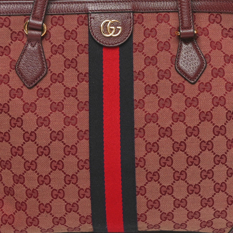 Gucci Textured Dollar Calfskin Web