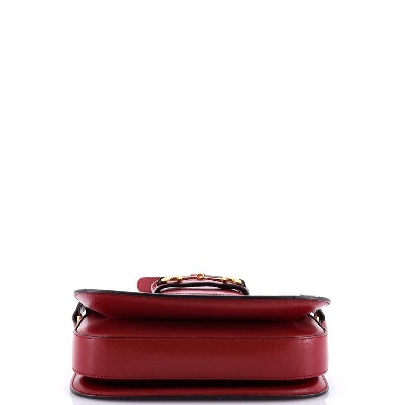 Gucci Horsebit Shoulder Bag Gg Coated