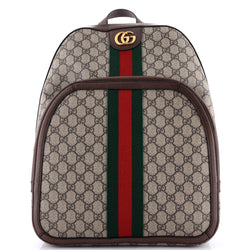 Gucci Ophidia Backpack Gg Coated Canvas