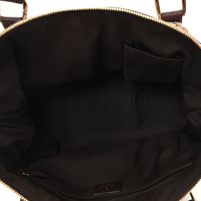 Gucci Medium Abbey Tote Dark Brown