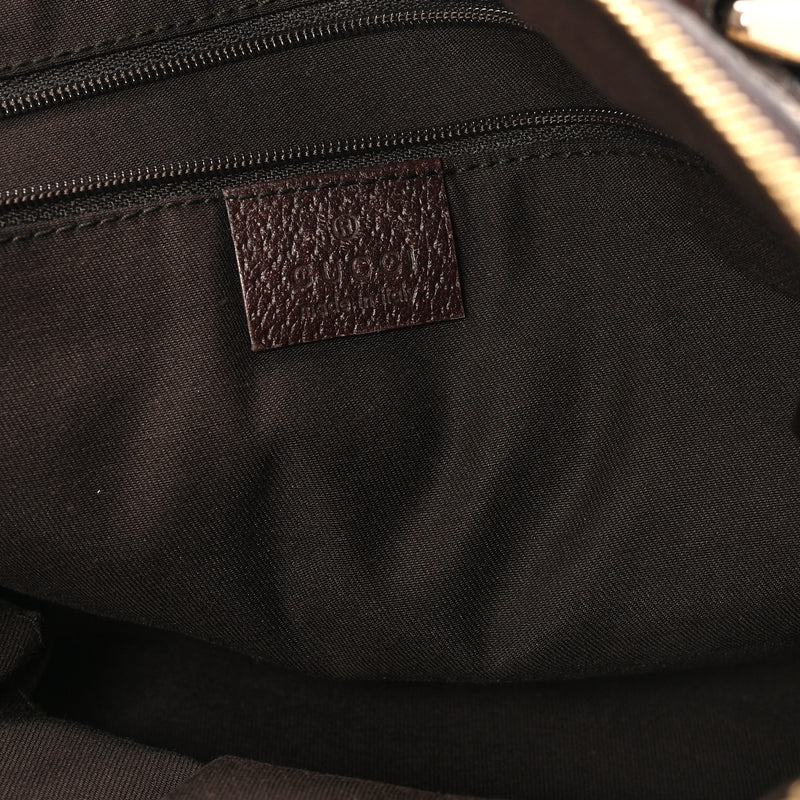 Gucci Medium Abbey Tote Dark Brown
