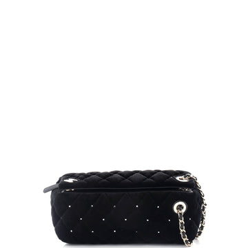 Chanel Cc Barrel Wristlet Chain Clutch