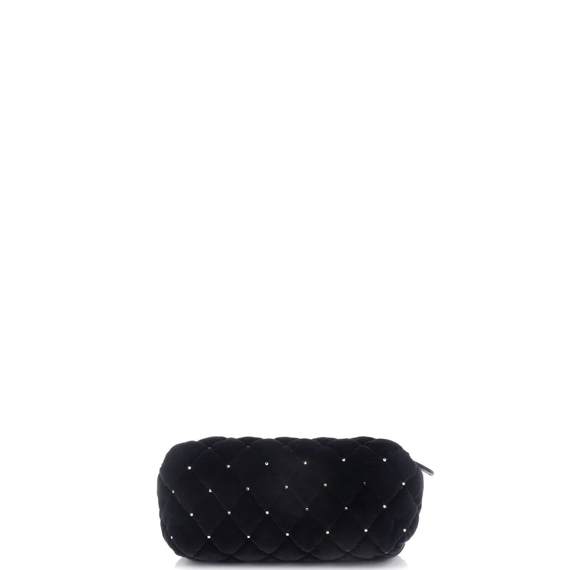 Chanel Cc Barrel Wristlet Chain Clutch