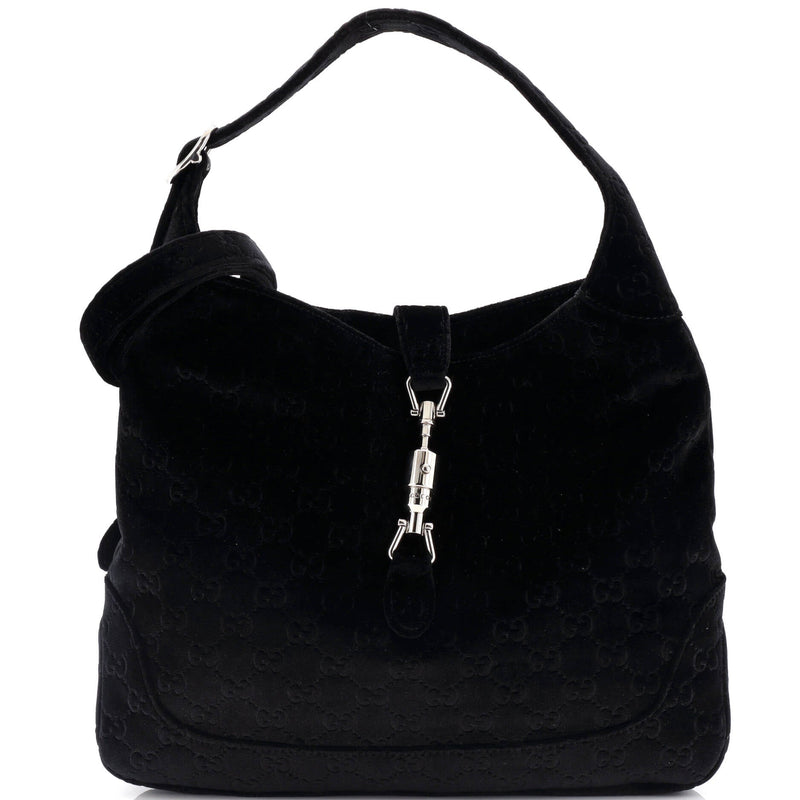 Gucci Jackie Hobo Gg Velvet Large