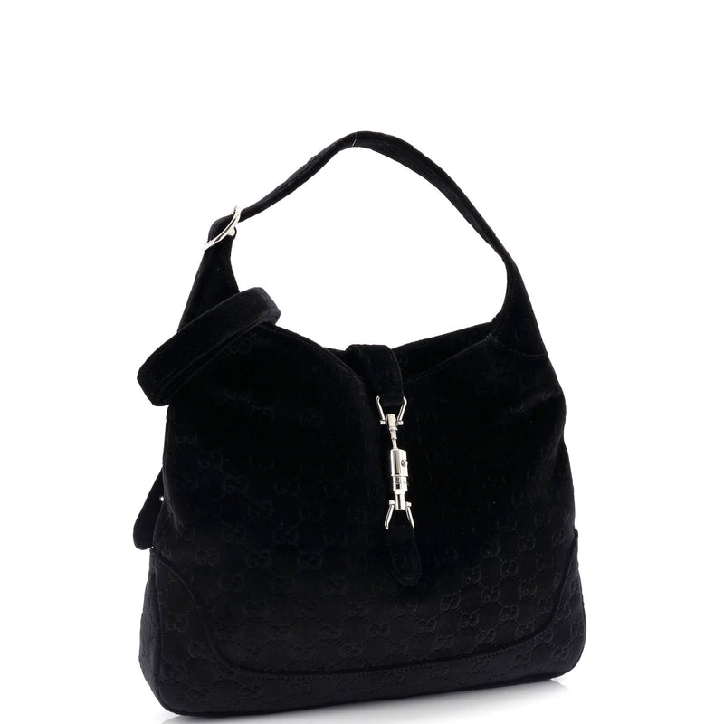 Gucci Jackie Hobo Gg Velvet Large