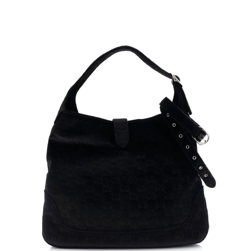 Gucci Jackie Hobo Gg Velvet Large