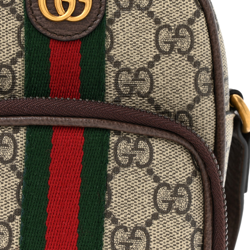 Gucci Gg Supreme Web Mini Ophidia Double