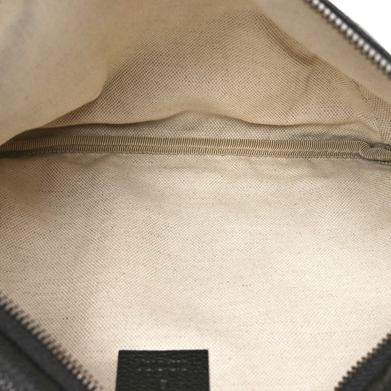 Gucci Grained Calfskin Logo Belt Bag