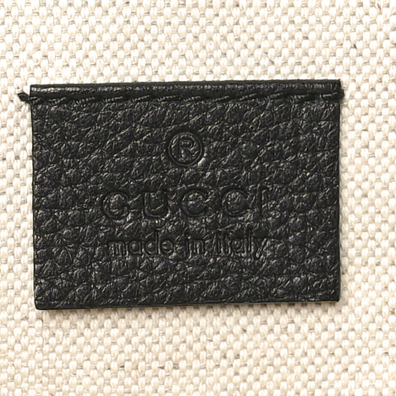 Gucci Grained Calfskin Logo Belt Bag