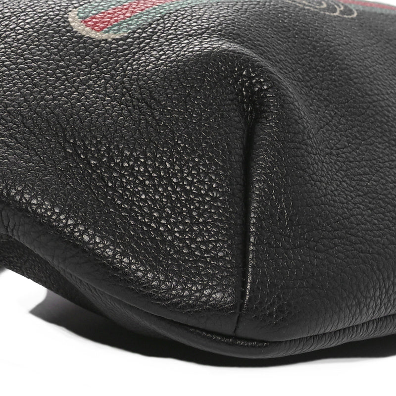 Gucci Grained Calfskin Logo Belt Bag