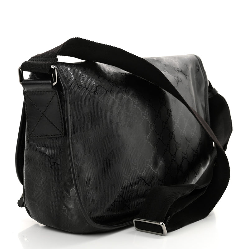 Gucci Imprime Medium Double Buckle Flap