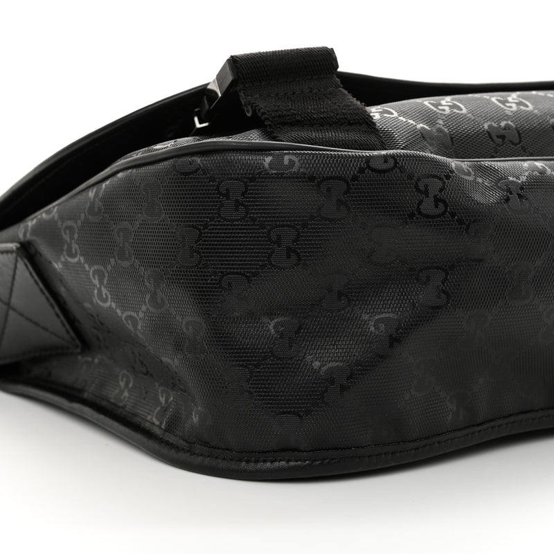 Gucci Imprime Medium Double Buckle Flap