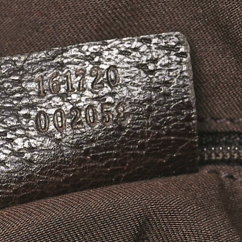 Gucci Small Princy Satchel Dark Brown