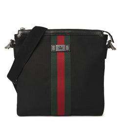 Gucci Techno Canvas Web Messenger Bag