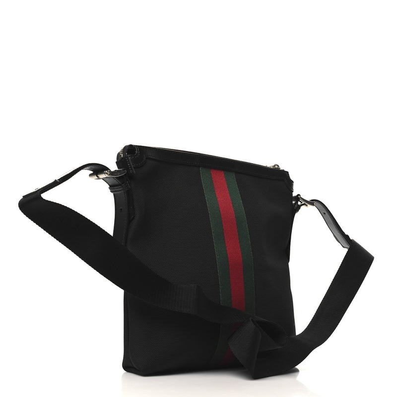 Gucci Techno Canvas Web Messenger Bag