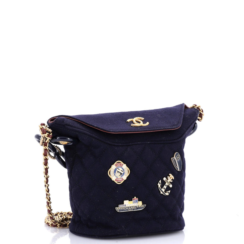 Chanel Paris-Hamburg Charms Bucket Bag