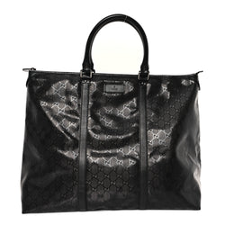 Gucci Imprime Medium Joy Tote Bag Black