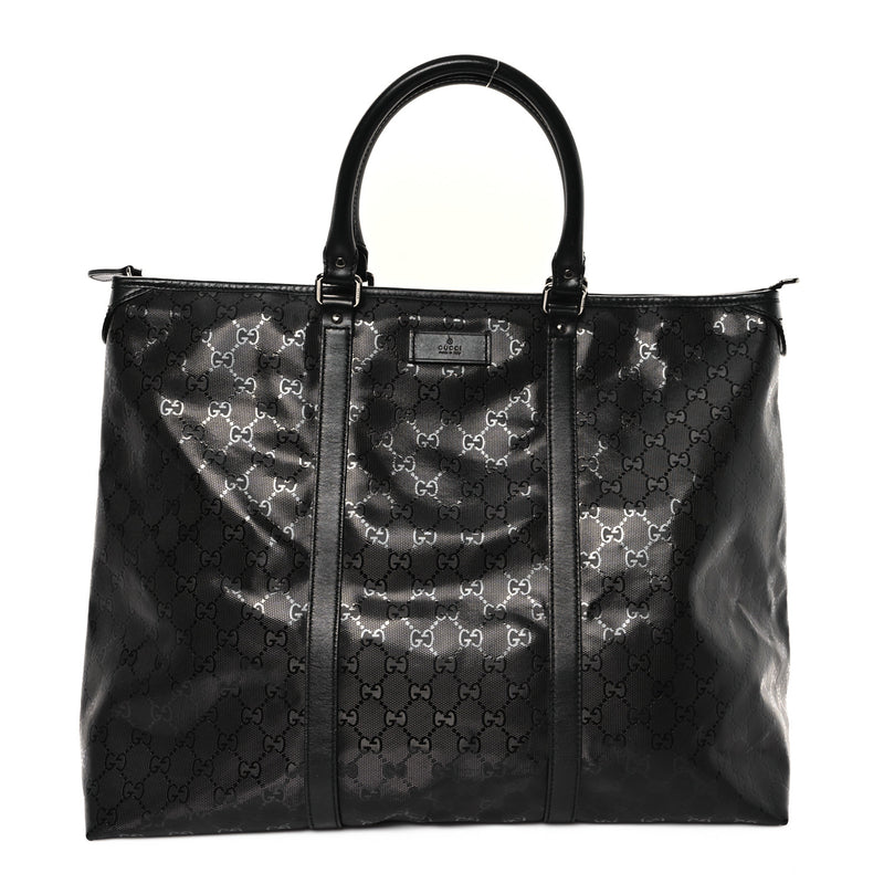 Gucci Imprime Medium Joy Tote Bag Black