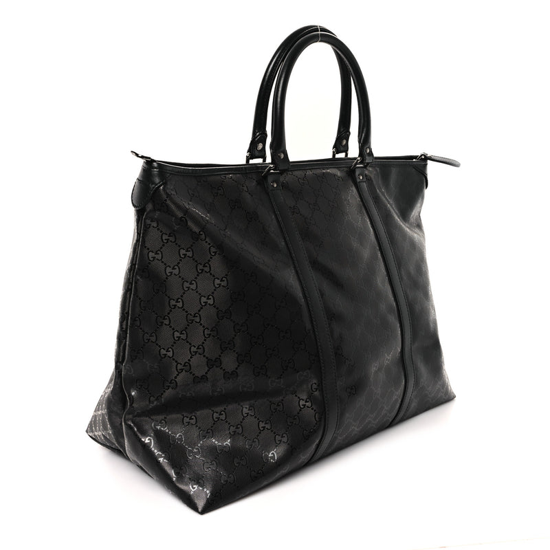 Gucci Imprime Medium Joy Tote Bag Black