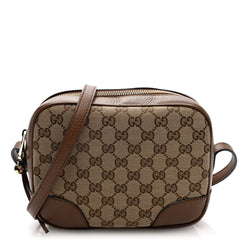 Gucci Mini Bree Messenger Bag Beige