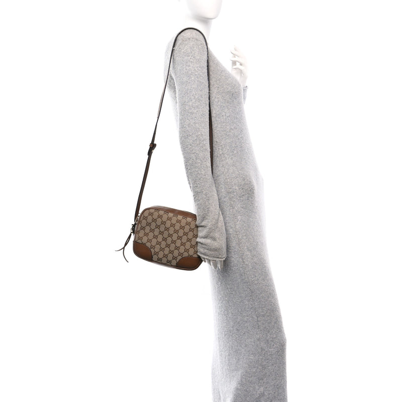 Gucci Mini Bree Messenger Bag Beige
