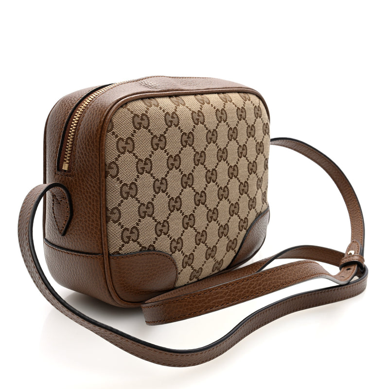 Gucci Mini Bree Messenger Bag Beige