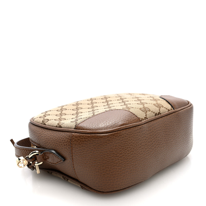 Gucci Mini Bree Messenger Bag Beige
