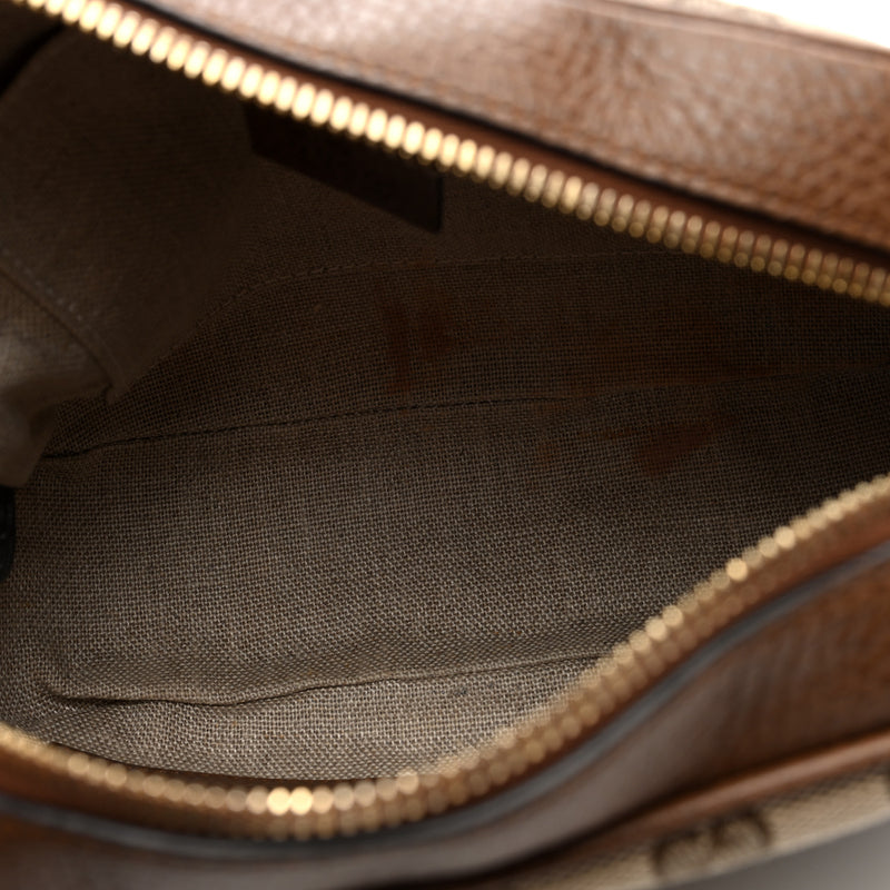 Gucci Mini Bree Messenger Bag Beige
