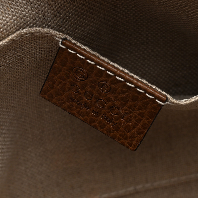 Gucci Mini Bree Messenger Bag Beige