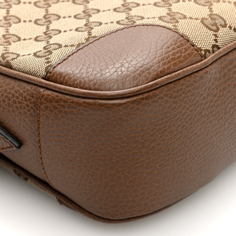 Gucci Mini Bree Messenger Bag Beige
