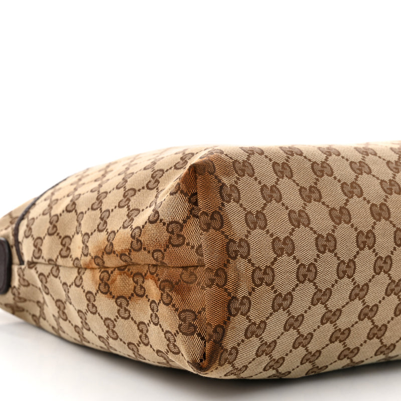 Gucci Web Medium Flat Messenger Bag