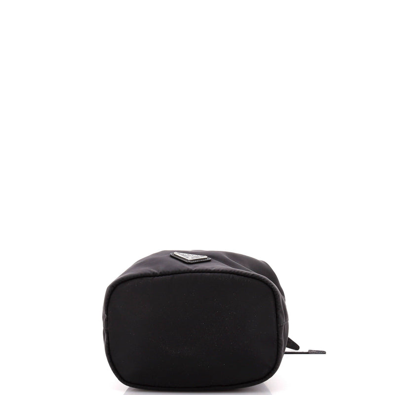 Prada Drawstring Wristlet Bucket Bag
