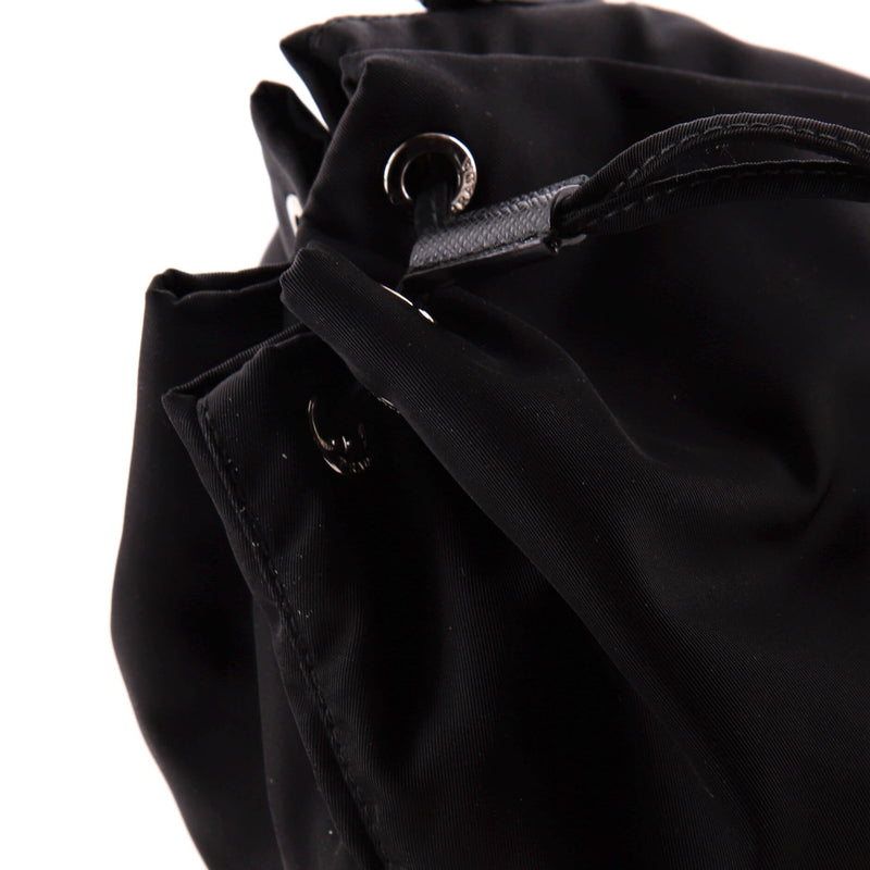 Prada Drawstring Wristlet Bucket Bag