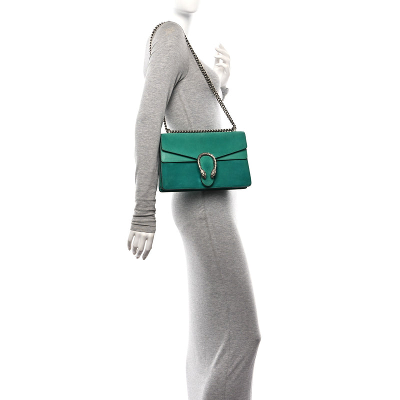 Gucci Suede Small Dionysus Shoulder Bag