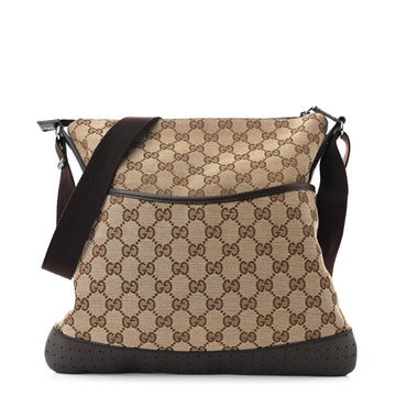 Gucci Calfskin Perforated Medium Flat