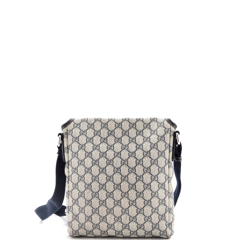 Gucci Flap Messenger Gg Coated Canvas