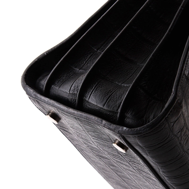Saint Laurent Sac De Jour Bag Crocodile