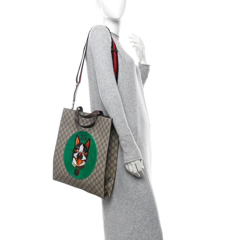 Gucci Soft Gg Supreme Web Bosco Patch