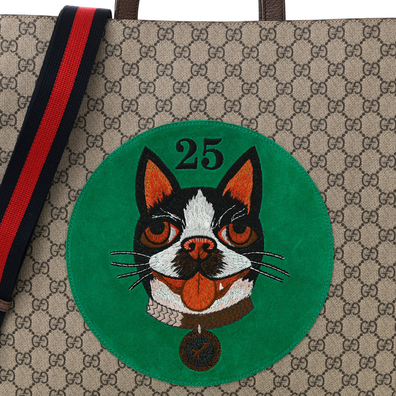 Gucci Soft Gg Supreme Web Bosco Patch